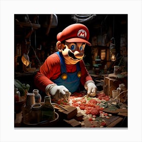 Mario Bros 23 Canvas Print