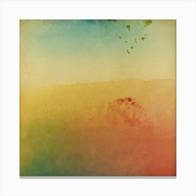 Abstract Watercolor Painting 35 Canvas Print