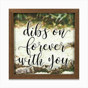 Dips On Forever With You Canvas Print