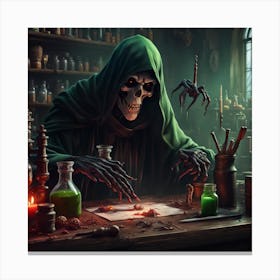 grim potions Canvas Print