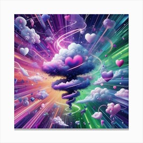 I Love You Canvas Print