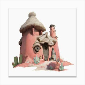 Sand Castle Canvas Print