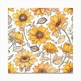 Sunflowers 5 Canvas Print