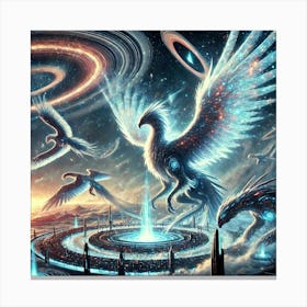 Kaiju Guardians Canvas Print