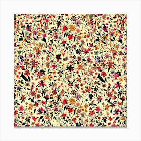 Jasmine Jive Bloom London Fabrics Floral Pattern 2 Canvas Print