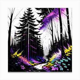 Forest Trail Canvas Print