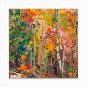 Autumn In The Woods 9 Canvas Print