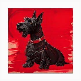 Scottish Terrier Canvas Print