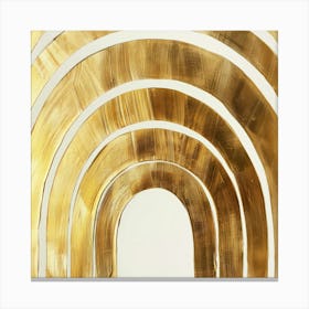 Gold Arch 1 Canvas Print