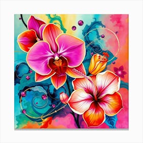 Orchids 2 Canvas Print