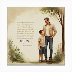 FATHER Canvas Print