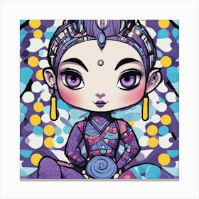 Chinese Girl 3 Canvas Print