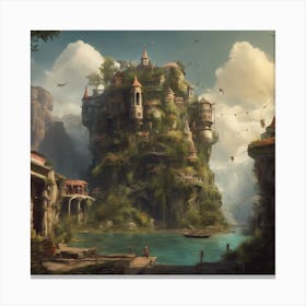 Fantasy Castle 51 Canvas Print