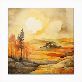 Surreal Italy Canvas Print