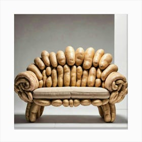 Potato Sofa Canvas Print