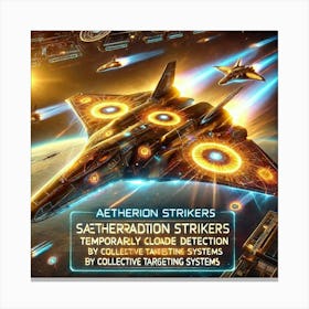 Aetherion Strikers Solar Cloaking Canvas Print