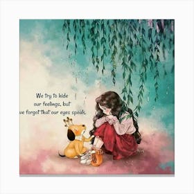 We Are Children Canvas Print