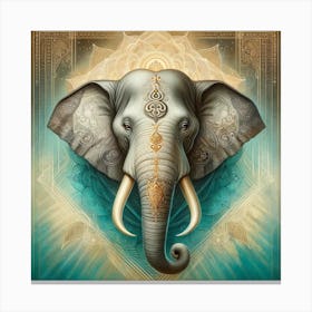 Elephant Canvas Art 1 Canvas Print