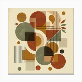 Abstract Geometric Pattern Canvas Print