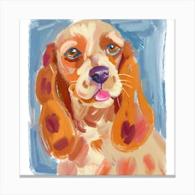 Cocker Spaniel 01 Canvas Print