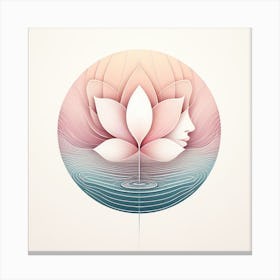 Lotus flower 2 Canvas Print