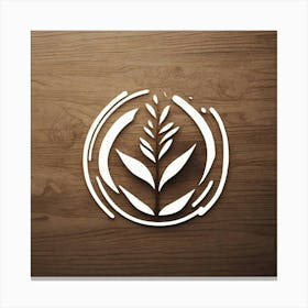 Wheat Logo Canvas Print