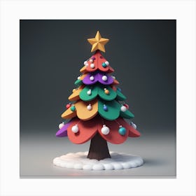 Christmas Tree Canvas Print