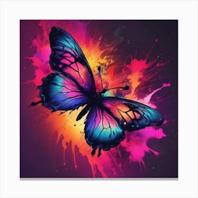 Butterfly Painting 237 Canvas Print