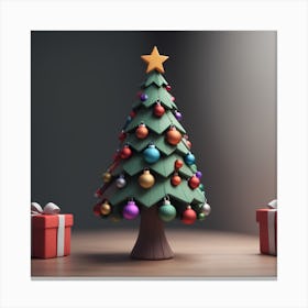 Christmas Tree 4 Canvas Print