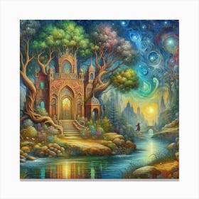 Enchanted abode 1 Canvas Print