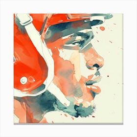 Cleveland Browns Football Player Canvas Print