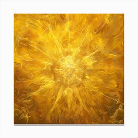 Solar Plexus Chakra (Manipura) 3 Canvas Print