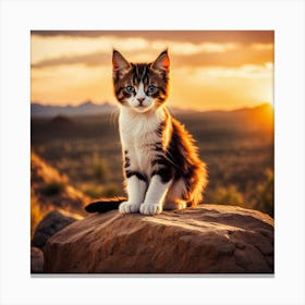 Kitten Canvas Print