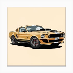 Mustang Shelby Canvas Print