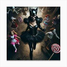 Catwoman 1 Canvas Print