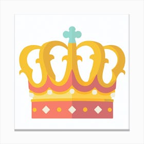 King Crown Canvas Print