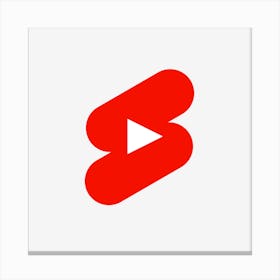 Youtube Logo Canvas Print