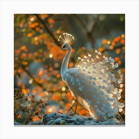 Peacock 11 Canvas Print