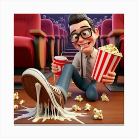 Movie Theater 7 Canvas Print