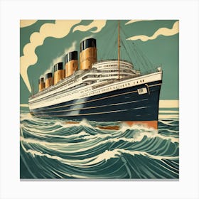 Titanic 3 Canvas Print