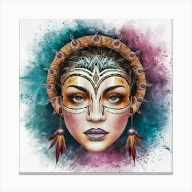 Tribal Woman 1 Canvas Print