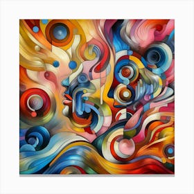 Abstract Painting 2 Canvas Print