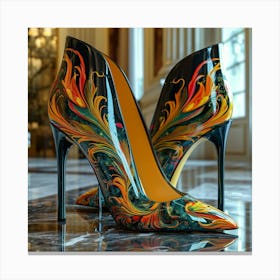 High Heeled Shoes 1 Canvas Print