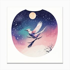 Bird In The Sky Canvas Print