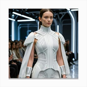 Futuristic Fashion 2 Canvas Print