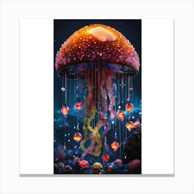 Jellyfish 1 Canvas Print