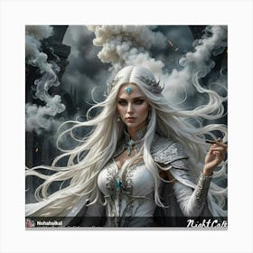 Night Elf Canvas Print