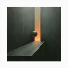 'The Sphere' Art Canvas Print