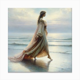 The Walking Woman Canvas Print