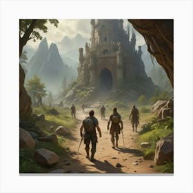 Elder Scrolls 4 Canvas Print